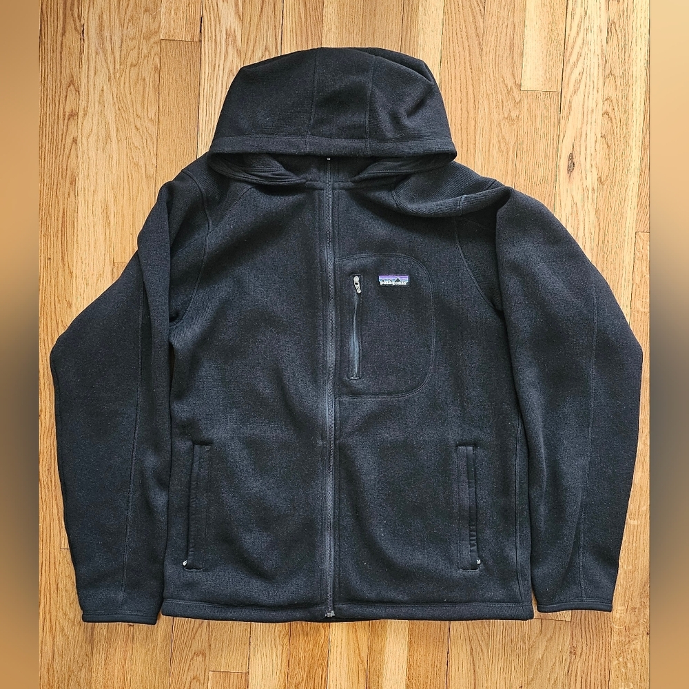 Men's Patagonia Better Sweater Hoody; size Large; color Black